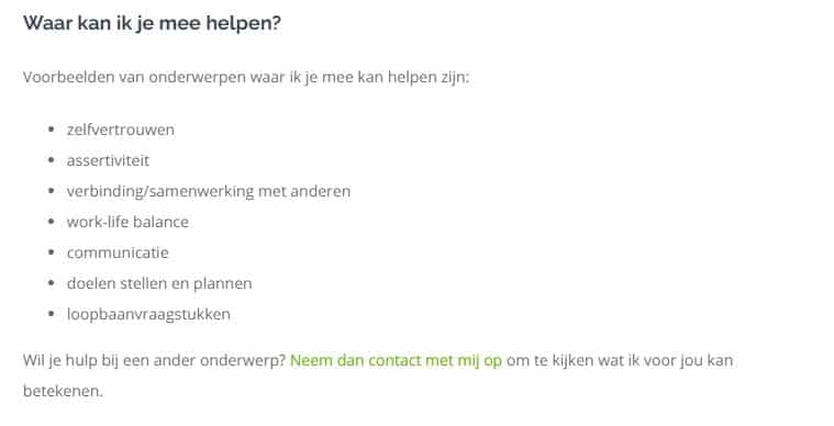 Screenshot arjanbleeker.nl
